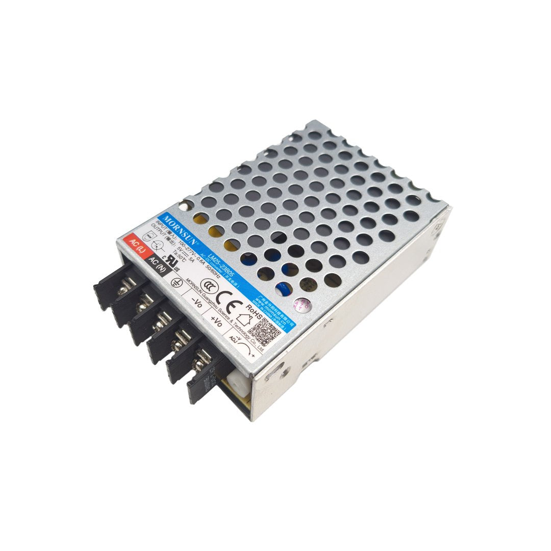 Mornsun 5V 5A 25W AC DC Enclosed Single Output SMPS LM25-23B05