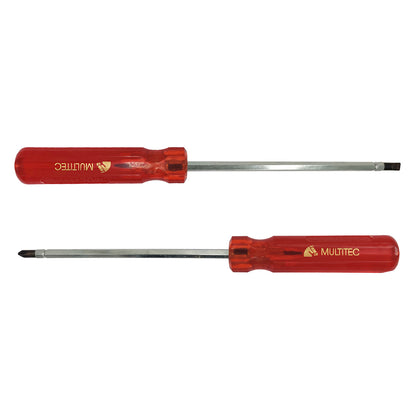 2 in 1 Reversible Screw Driver with Hexagon Rod & Extra Hard Tips R6150