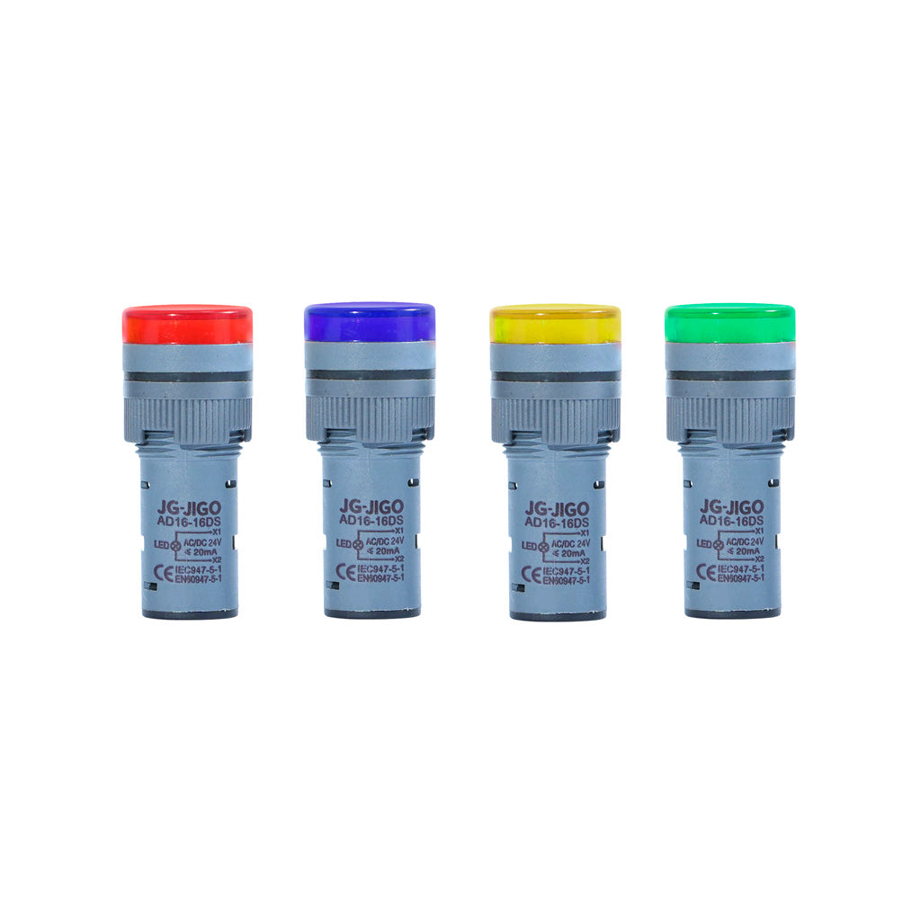 24 Volt Led Indicator Lights Led Indicator Light 20 Pack 10mm Green S