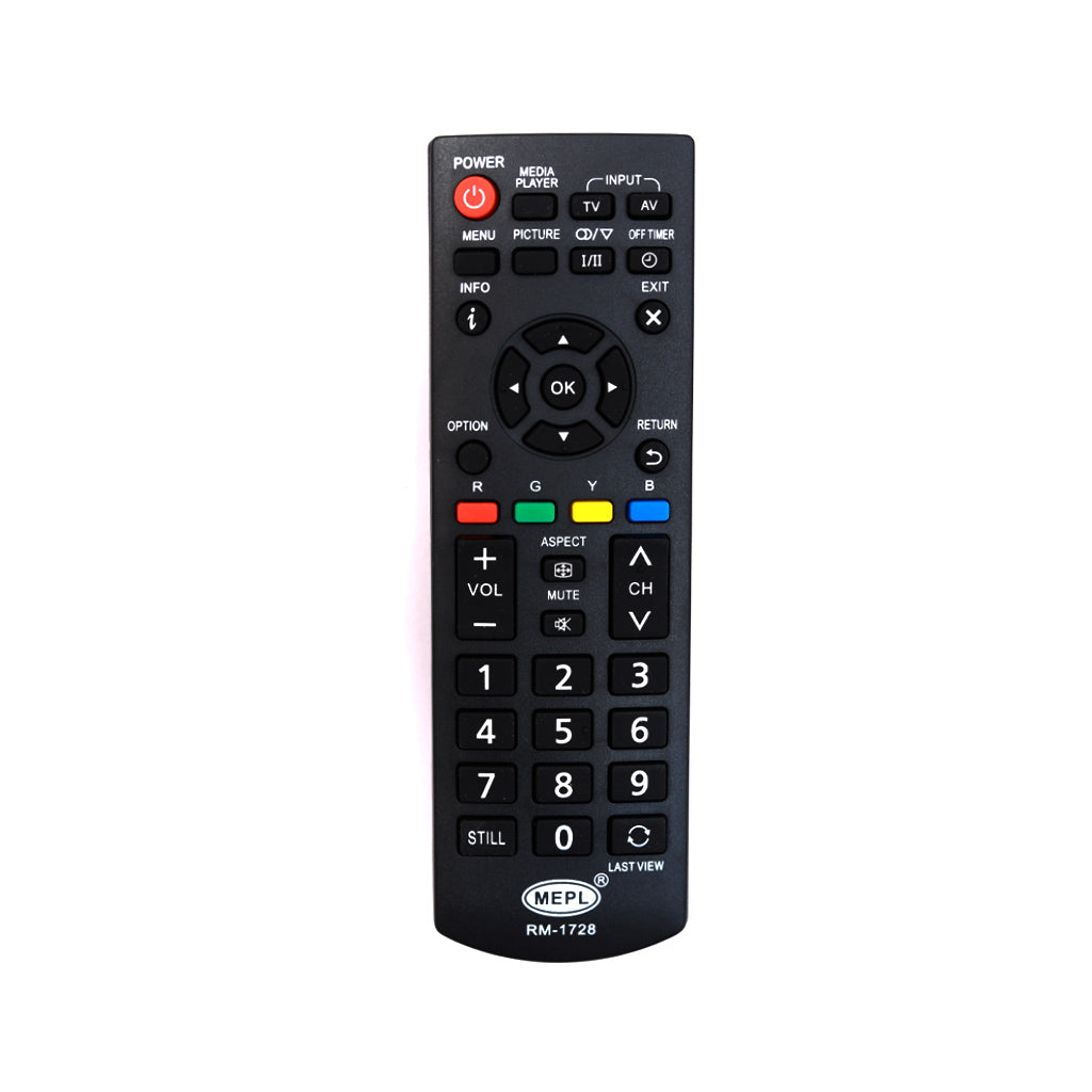 Panasonic LCD TV TH-32E460D  Universal Replacement Remote Control Tomson Electronics