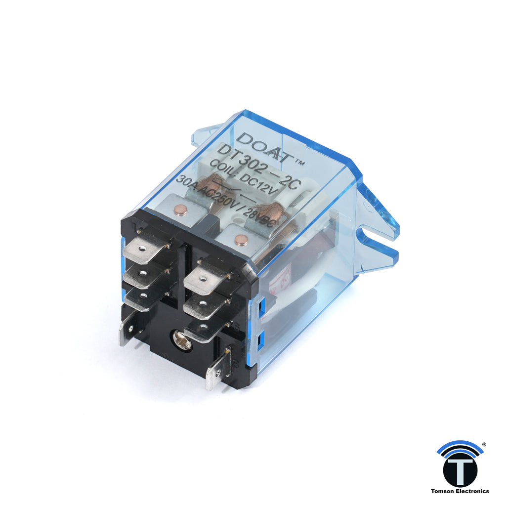 DT 302-12V-2C (30A) Doat Relay – TOMSON ELECTRONICS