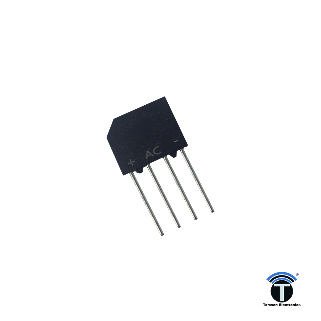 Rs205 RS 207 Bridge Rectifier – Tomson Electronics