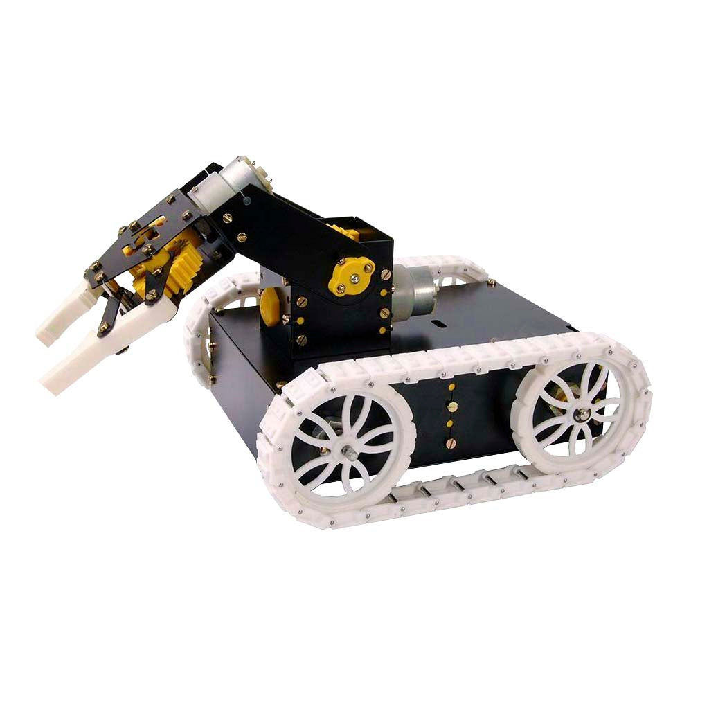 Tracked Metal Robot Tank Chassis Kit With Robotic Gripper – TOMSON ...