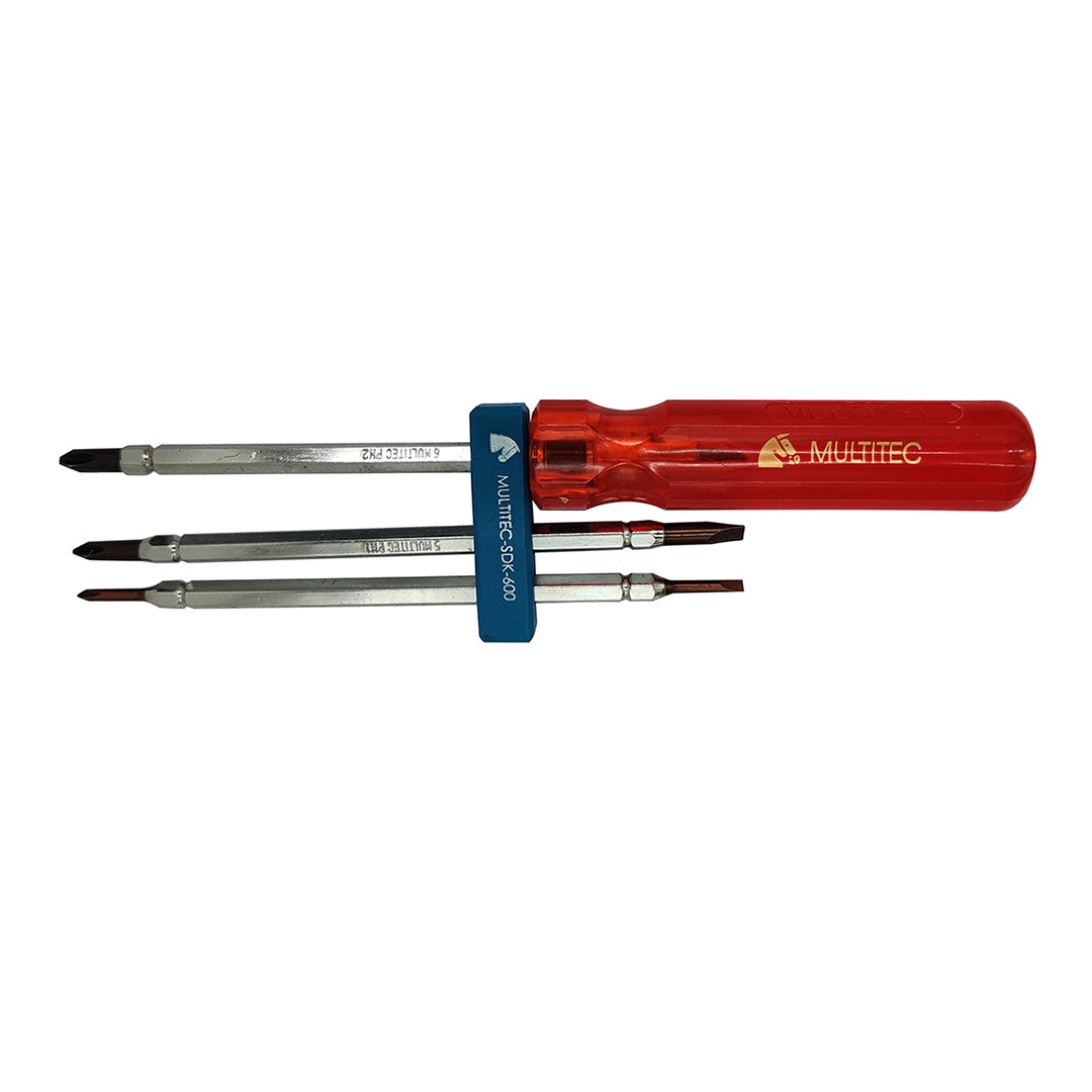 6 in 1 Multibit Reversible Screw Driver Set SDK-600 – TOMSON ELECTRONICS