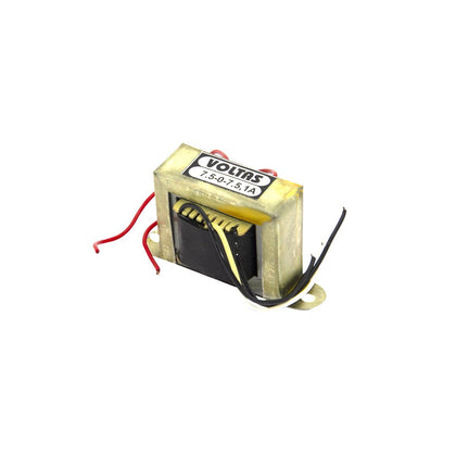 7.5V 1A  Center Tapped Step Down Transformer 230V AC to 7.5-0-7.5V AC