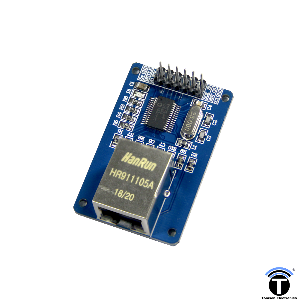 ENC 28J60 Ethernet LAN Module – Tomson Electronics