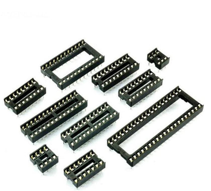 Wide Dip Socket IC Adapter Solder Type IC Base