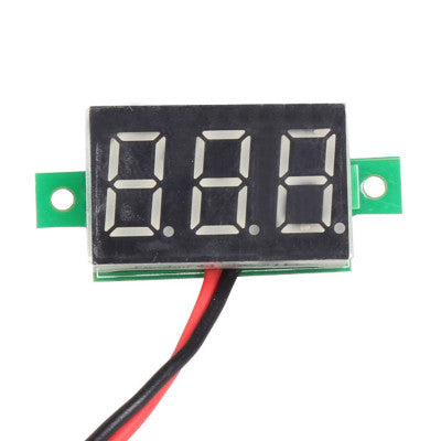 Mini Voltmeter 0.36 inch - 2 Wire Module - 4.5V to 30V