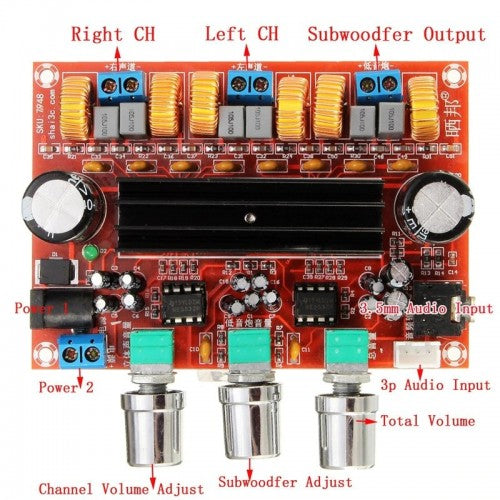 TPA3116D2 XH-M139 2.1 Channel Subwoofer Power Amplifier Board
